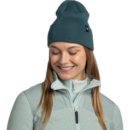 Buff Unisex Lilon Two Layer Circular Knit Beanie - Desert - OS