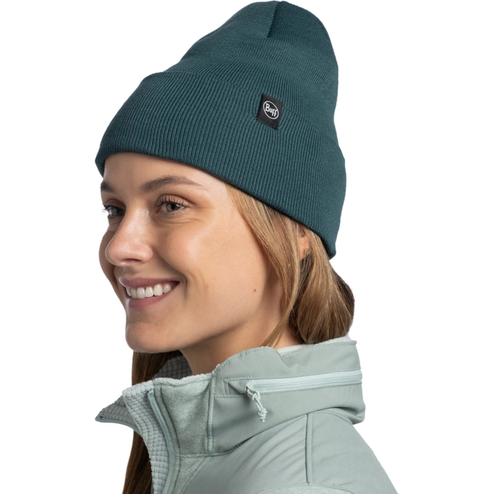 Buff Unisex Lilon Two Layer Circular Knit Beanie - Desert - OS