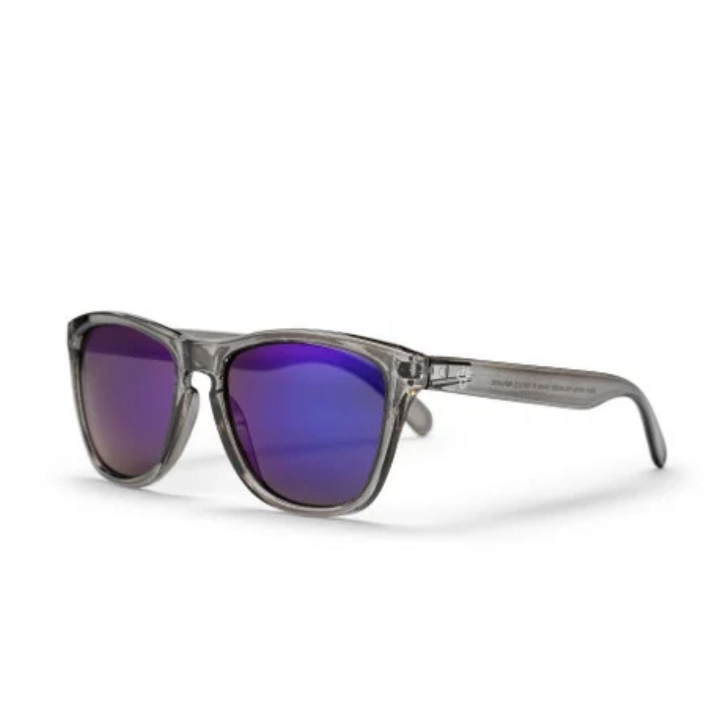 CHPO Bodhi Polarized Mirrored Sunglasses - Grey/Blue Mirror