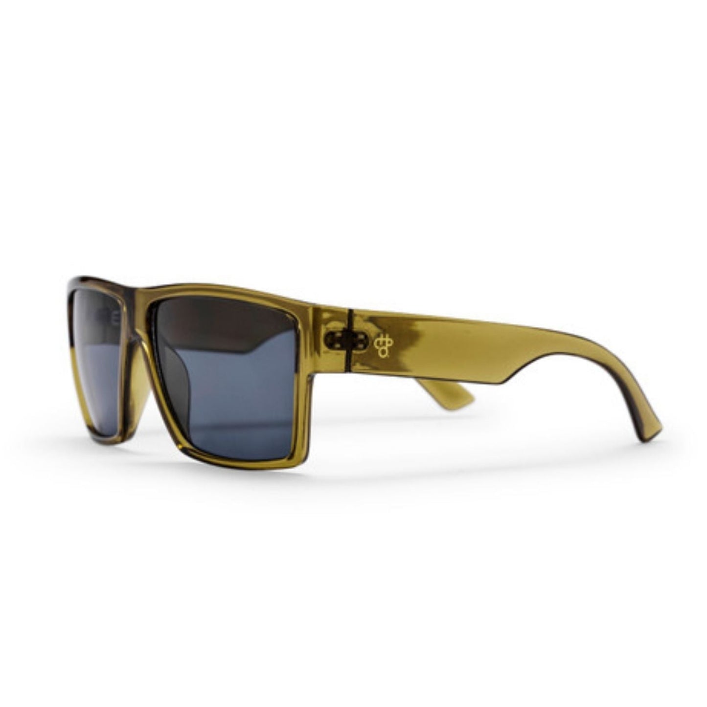 CHPO Miguel Oversized Sunglasses - Moss green/Black