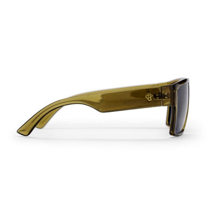 CHPO Miguel Oversized Sunglasses - Moss green/Black