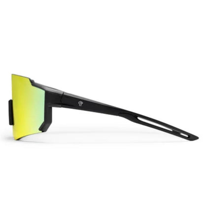 CHPO Siri Sport Sunglasses - Matte Black/Red Mirror