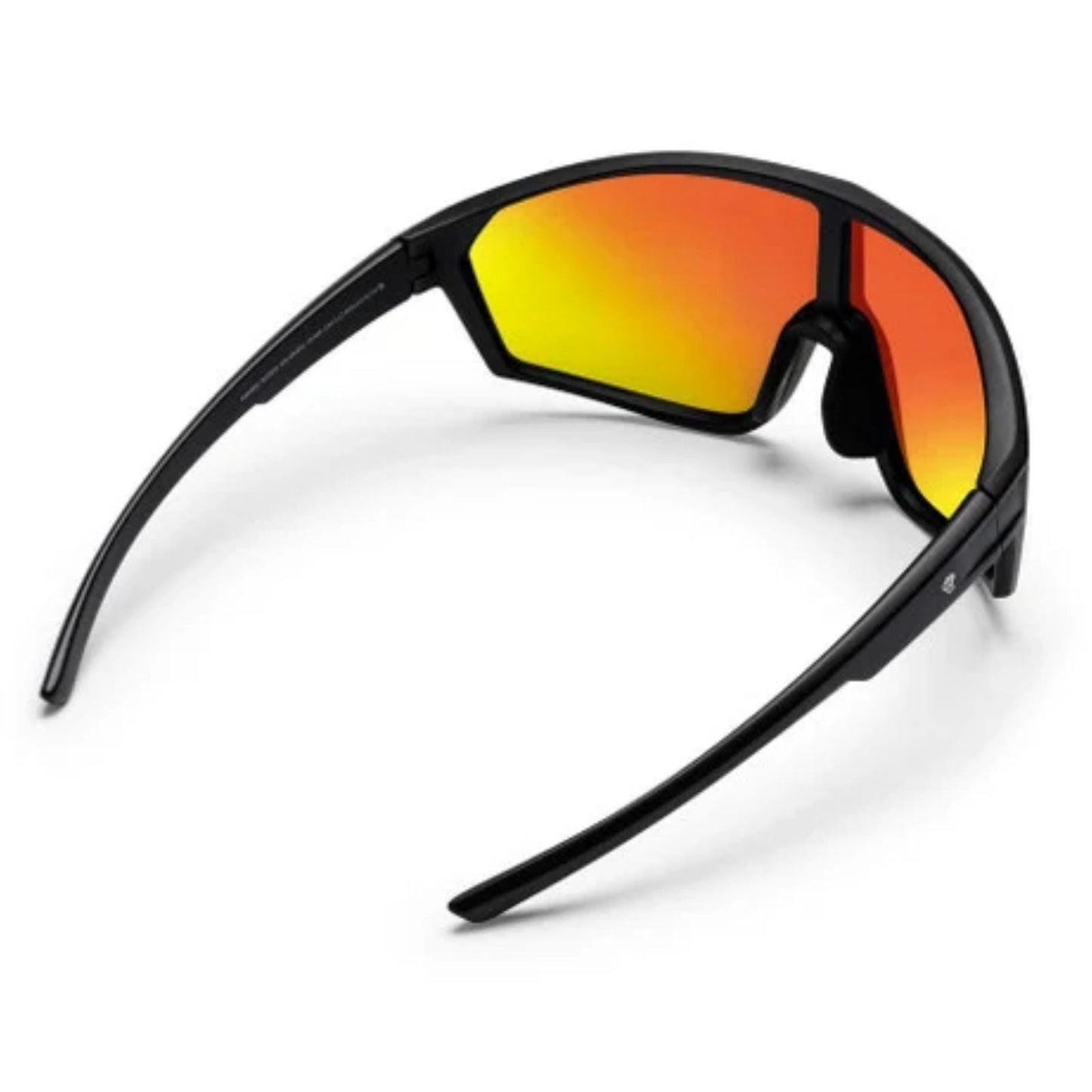 CHPO Vinfred Sports Sunglasses - Matte Black/Red Mirror