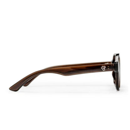 CHPO Cocas Geometric Sunglasses - Coffee/Brown Gradient