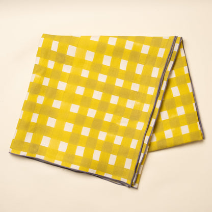 Crosshatch Linen Table Runner