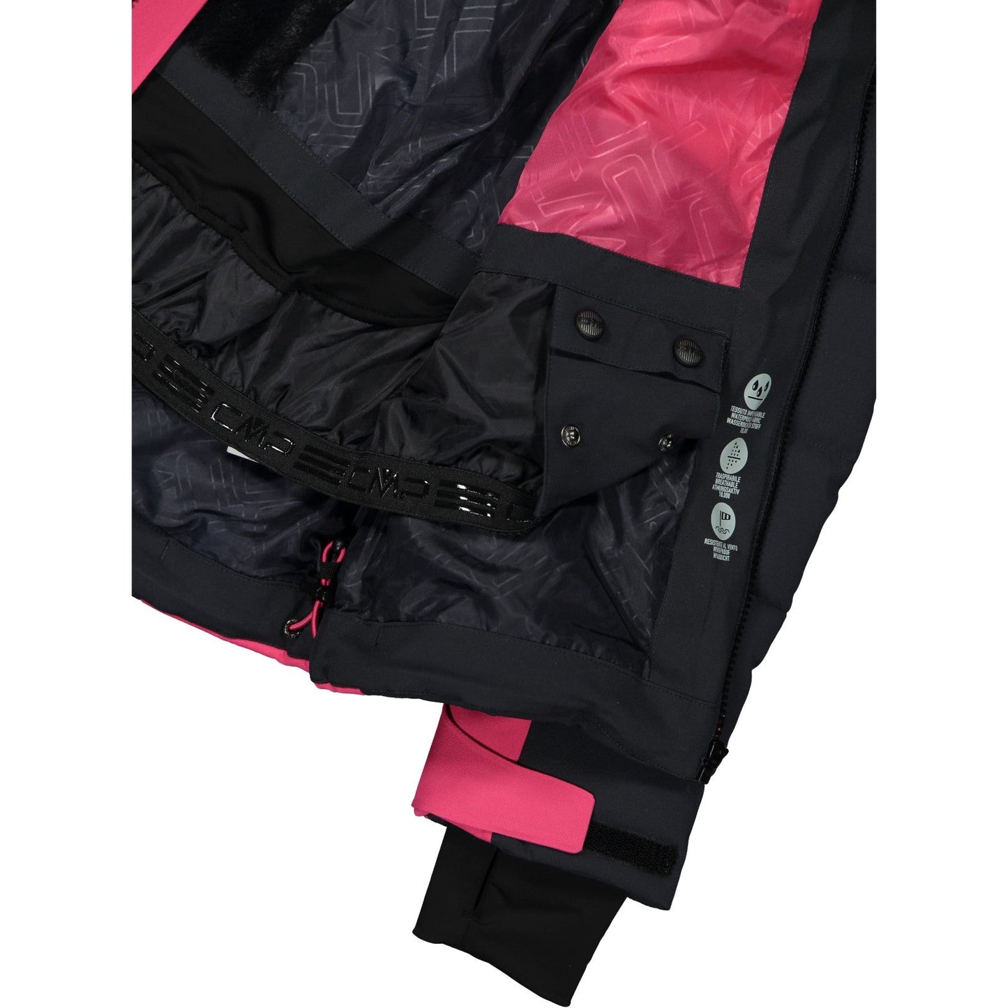 CMP Womens Mechanical Stretch Padded Ski Jacket