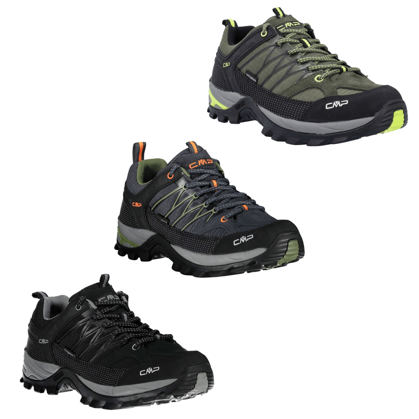 CMP Mens Rigel Low Waterproof Walking Shoes