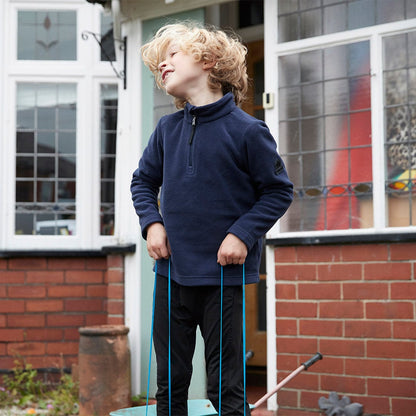 Toffolo Kids Zipneck Fleece - Navy