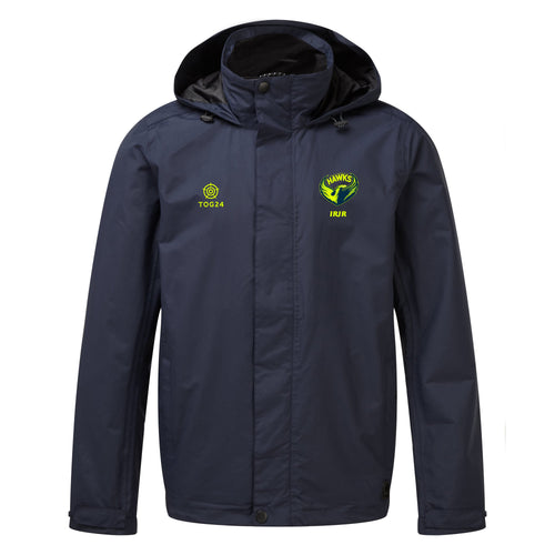 West Yorkshire Hawks Mens - Airton Waterproof Jacket Navy