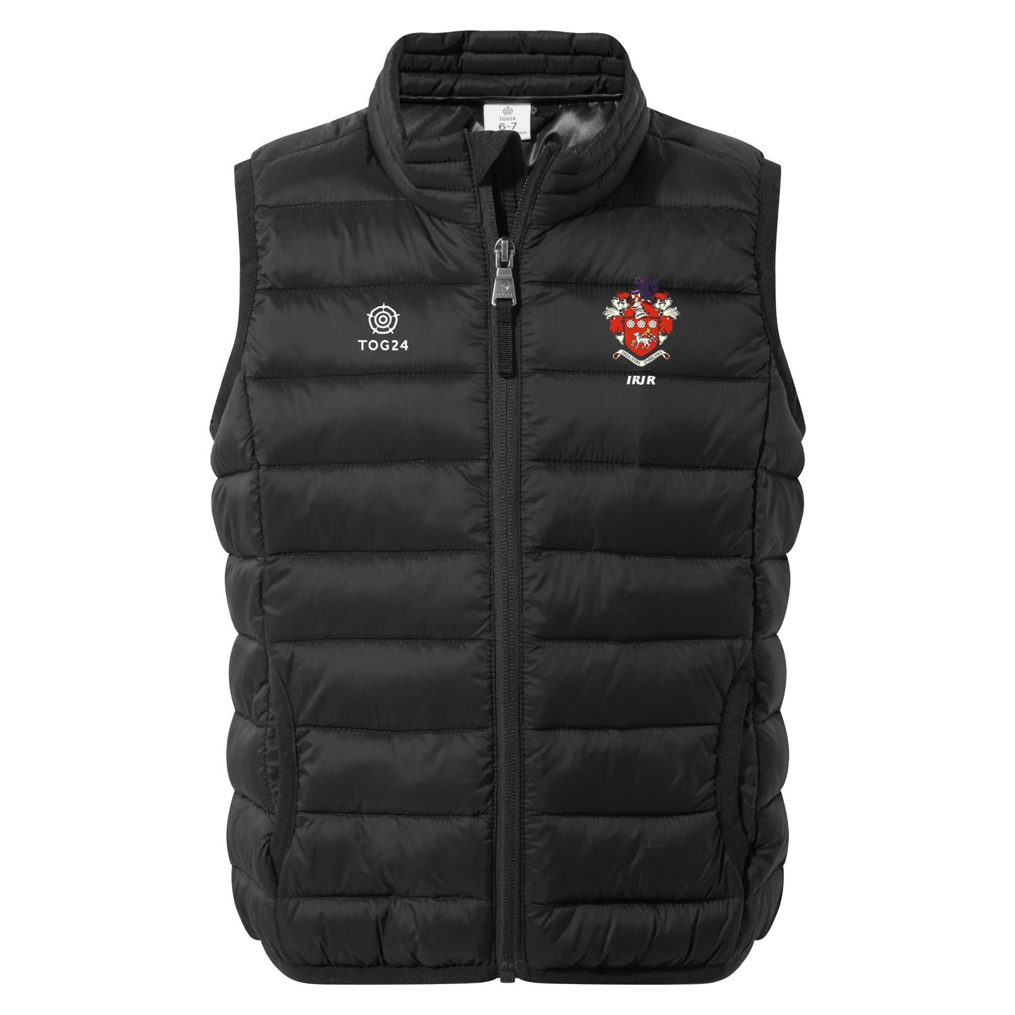 Spenborough AC Kids - Gibson Insulated Padded Gilet Black