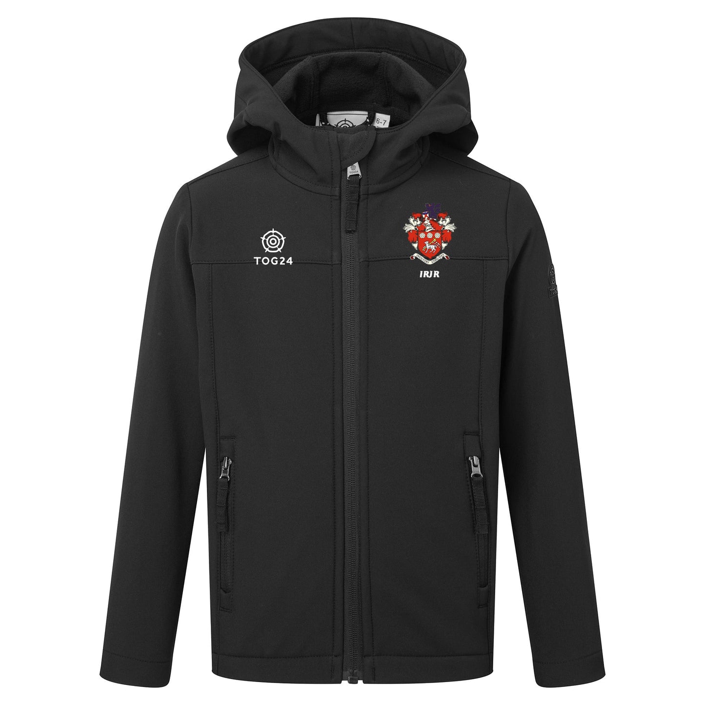 Spenborough AC Kids - Koroma Softshell Hooded Jacket Black
