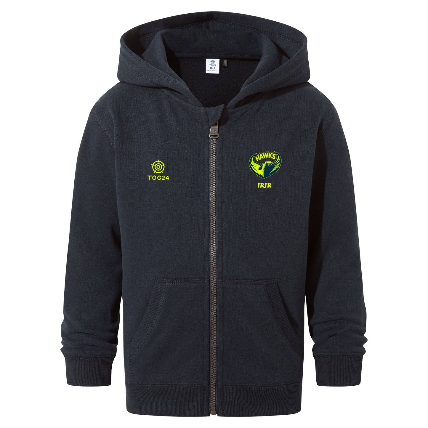 West Yorkshire Hawks Kids - Norwood Zip Hoody Dark Indigo