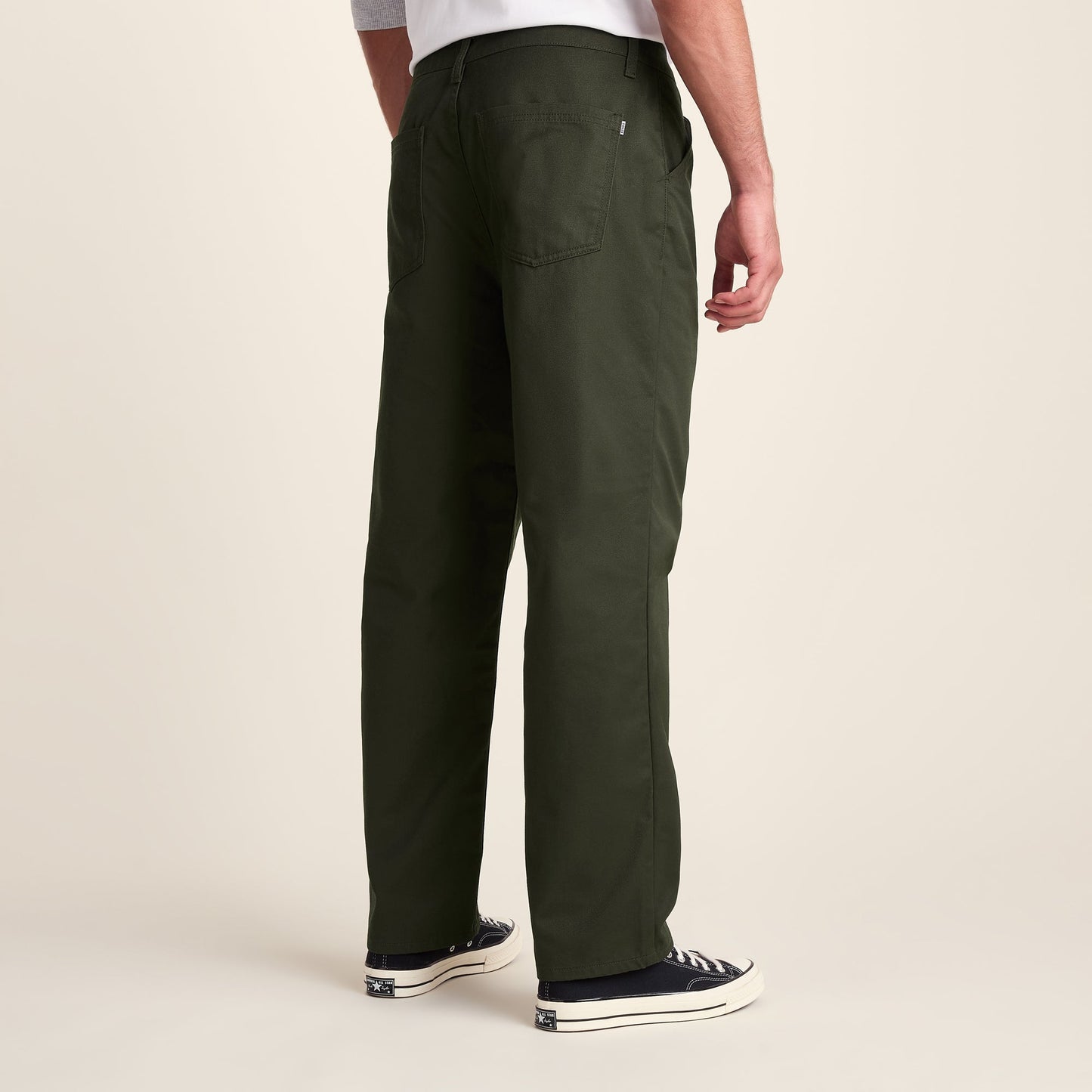 Sam Mens Slim Tapered Casual Chino Trouser - Khaki