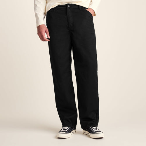 Sam Mens Slim Tapered Casual Chino Trouser - Black