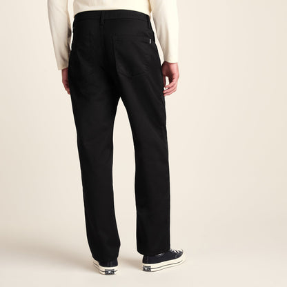 Sam Mens Slim Tapered Casual Chino Trouser - Black