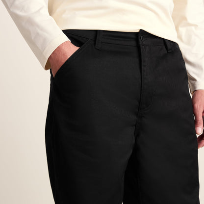 Sam Mens Slim Tapered Casual Chino Trouser - Black