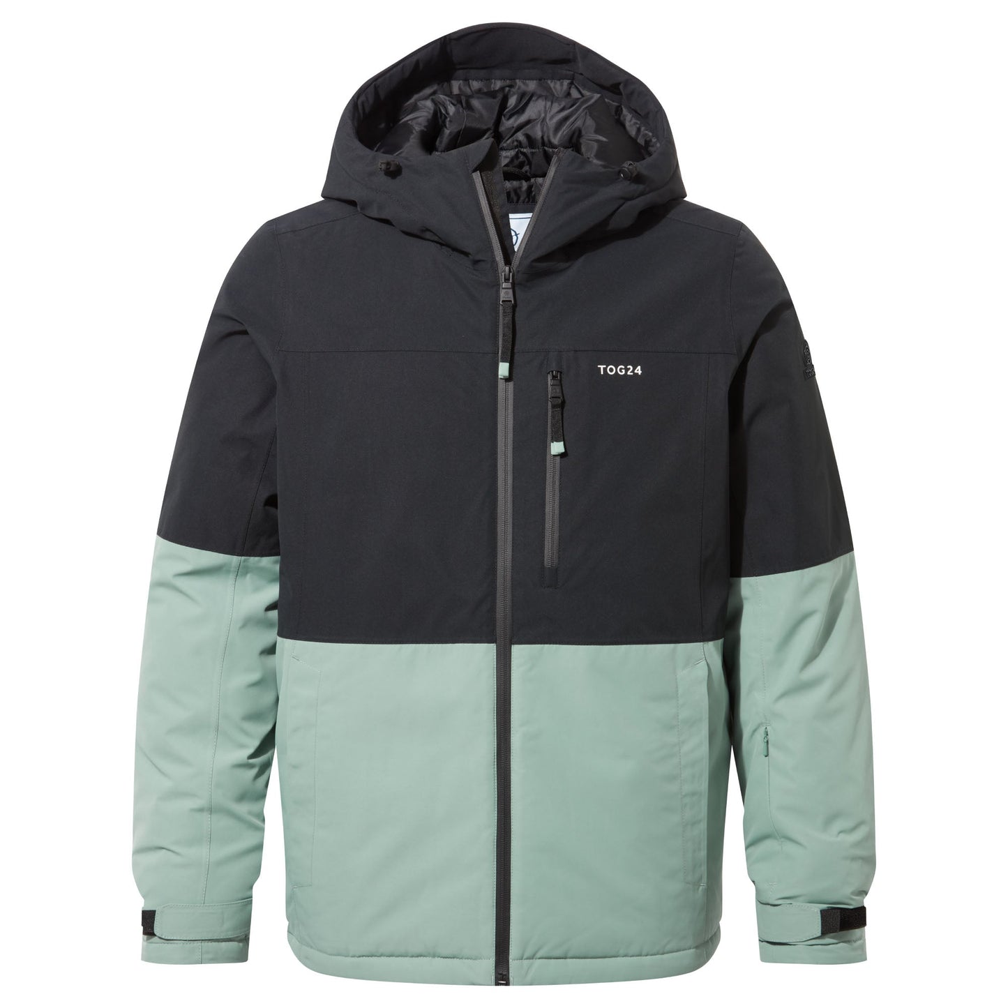 Samoens Mens Waterproof Ski Jacket - Steel Teal/Black