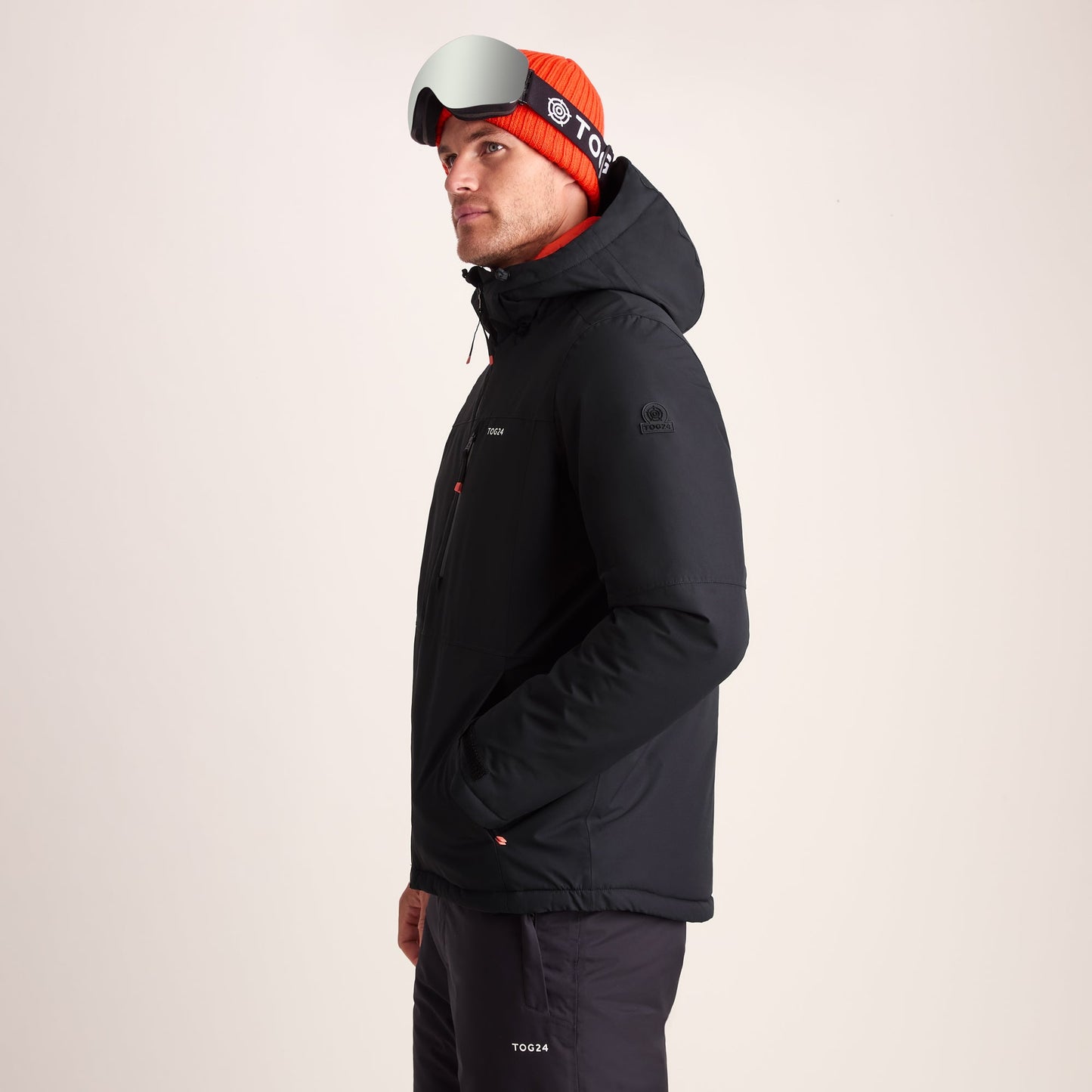 Samoens Mens Waterproof Ski Jacket - Black