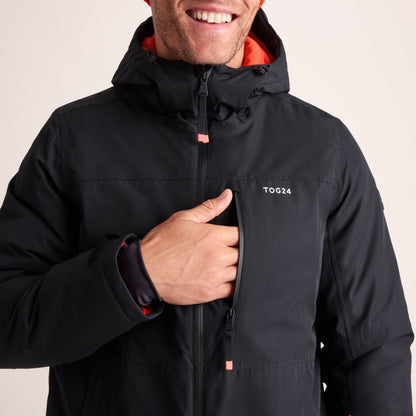 Samoens Mens Waterproof Ski Jacket - Black
