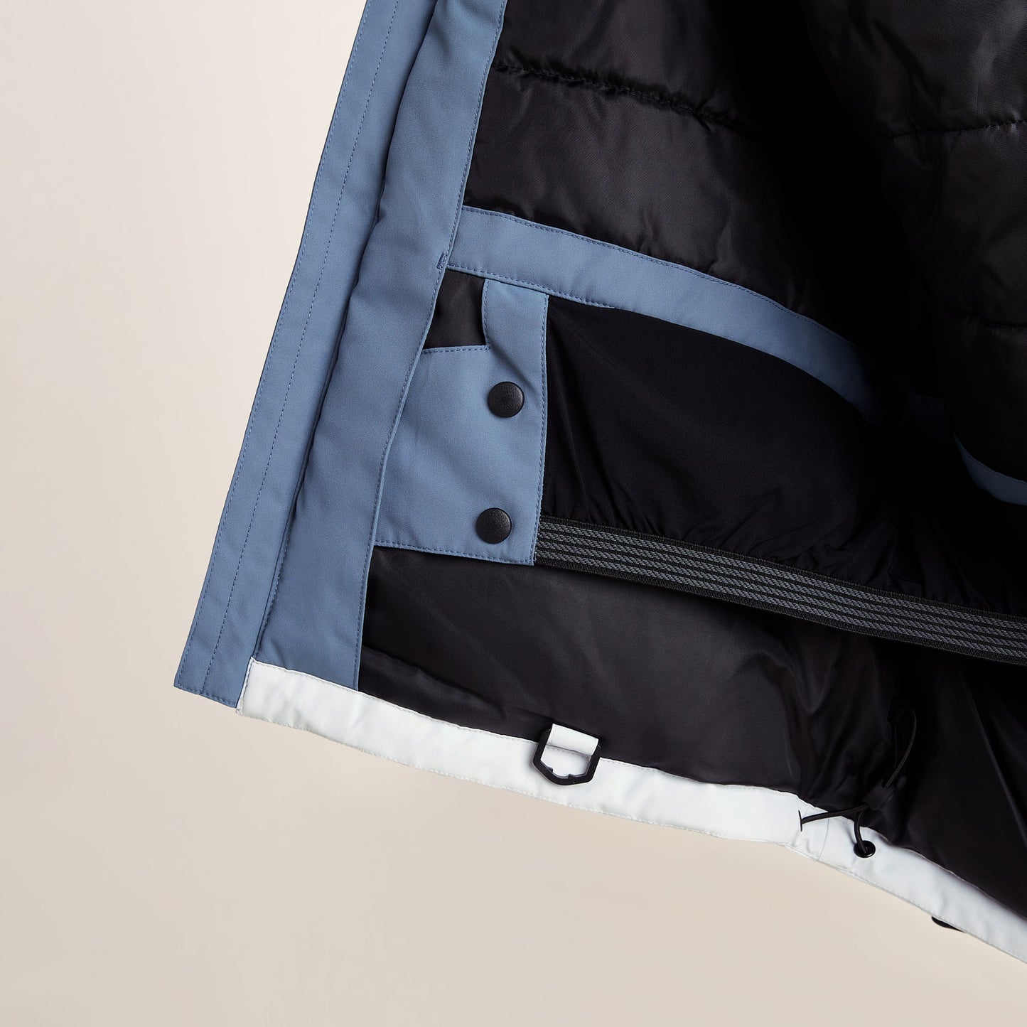 Samoens Mens Waterproof Ski Jacket - Steel Smokey Blue