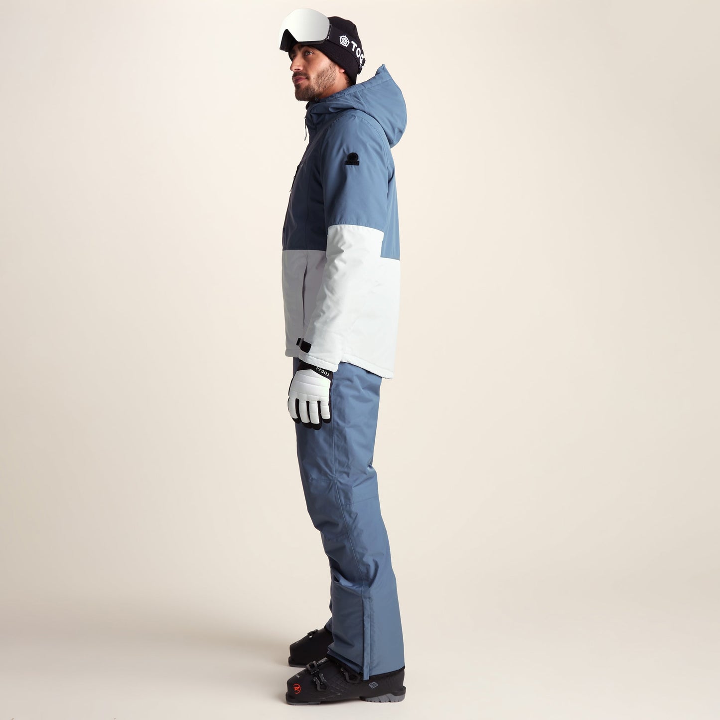 Samoens Mens Waterproof Ski Jacket - Steel Smokey Blue