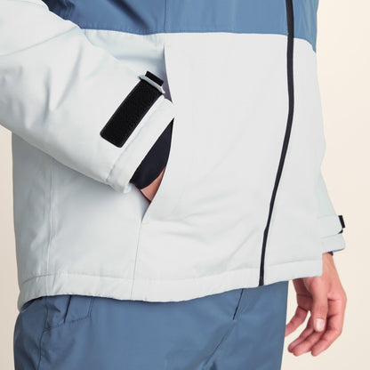 Samoens Mens Waterproof Ski Jacket - Steel Smokey Blue