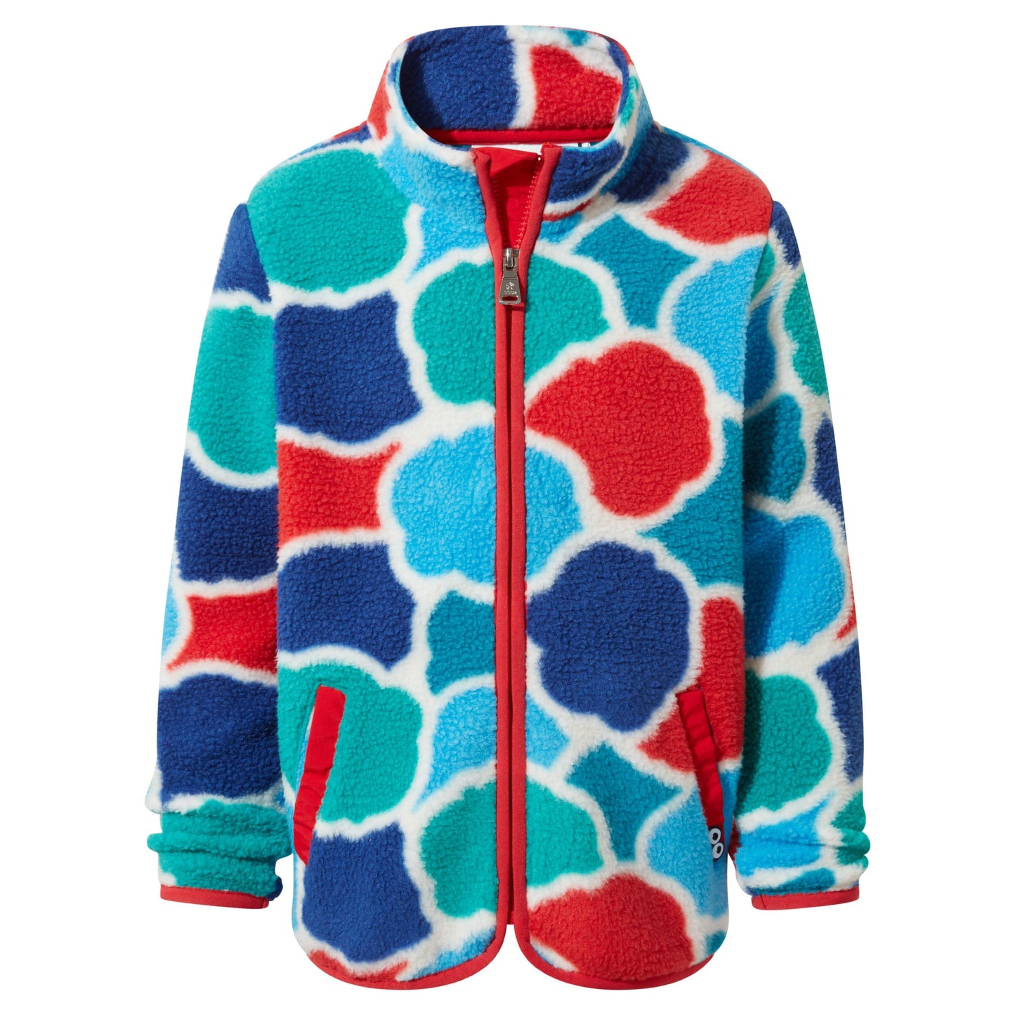 Sardi Kids Shaun the Sheep Sherpa Jacket - Space Blue Sheep Print