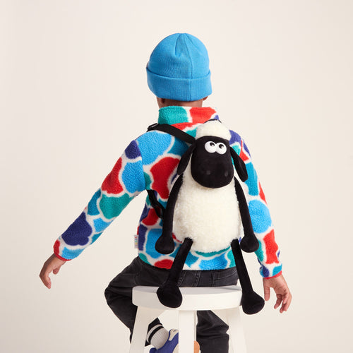 Shaun the Sheep Backpack - Black/White