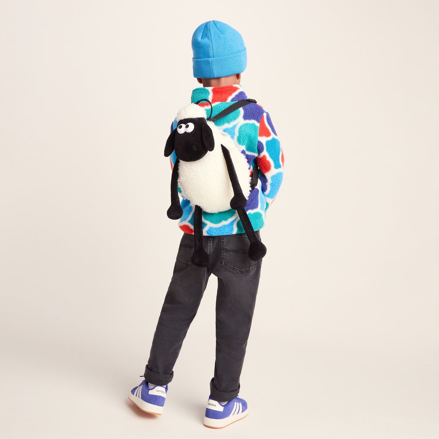 Shaun the Sheep Backpack - Black/White