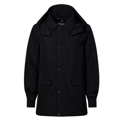 Shea Womens Waterproof Trench Coat - Black