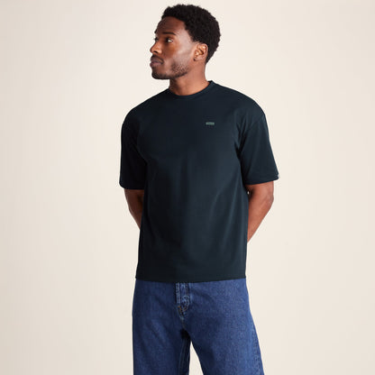 Shed Mens Premium Supersoft Relaxed Fit T-Shirt - Dark Indigo
