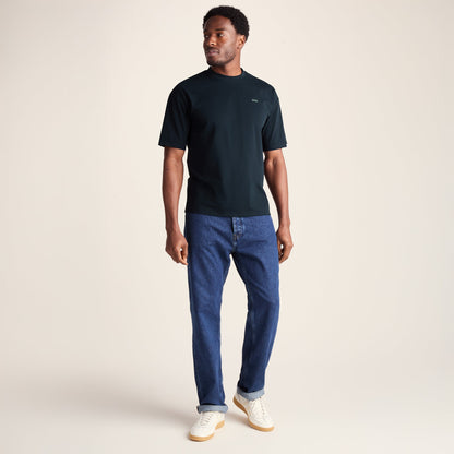 Shed Mens Premium Supersoft Relaxed Fit T-Shirt - Dark Indigo