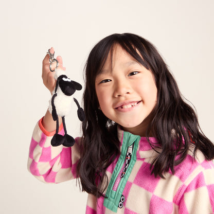 Shaun the Sheep Backpack Clip - Black/White