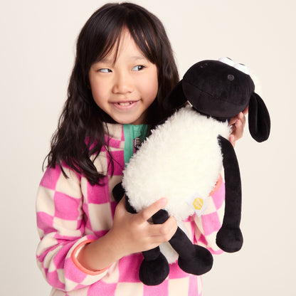Shaun the Sheep 12" Soft Toy - Black/White