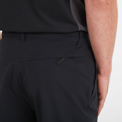 Silsden Mens Waterproof Trousers Short - Black