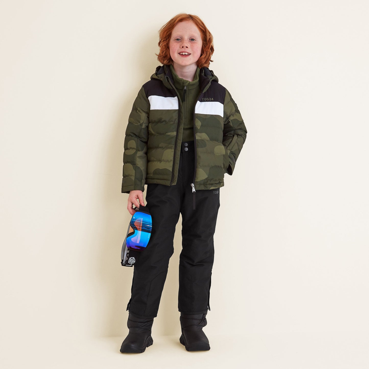 Slalom Kids Salopette - Black