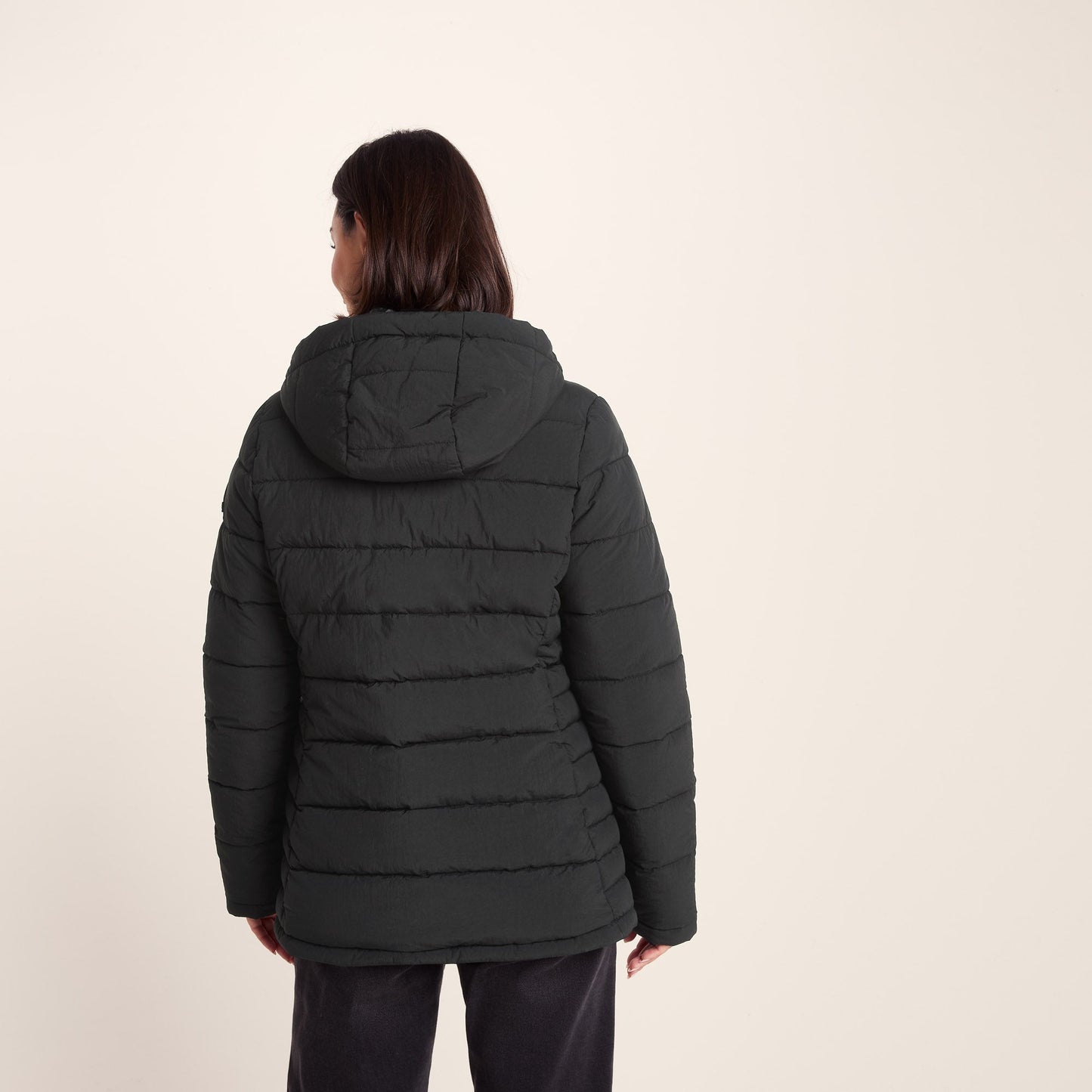 Sleight Womens Short Insulated Parka - Black