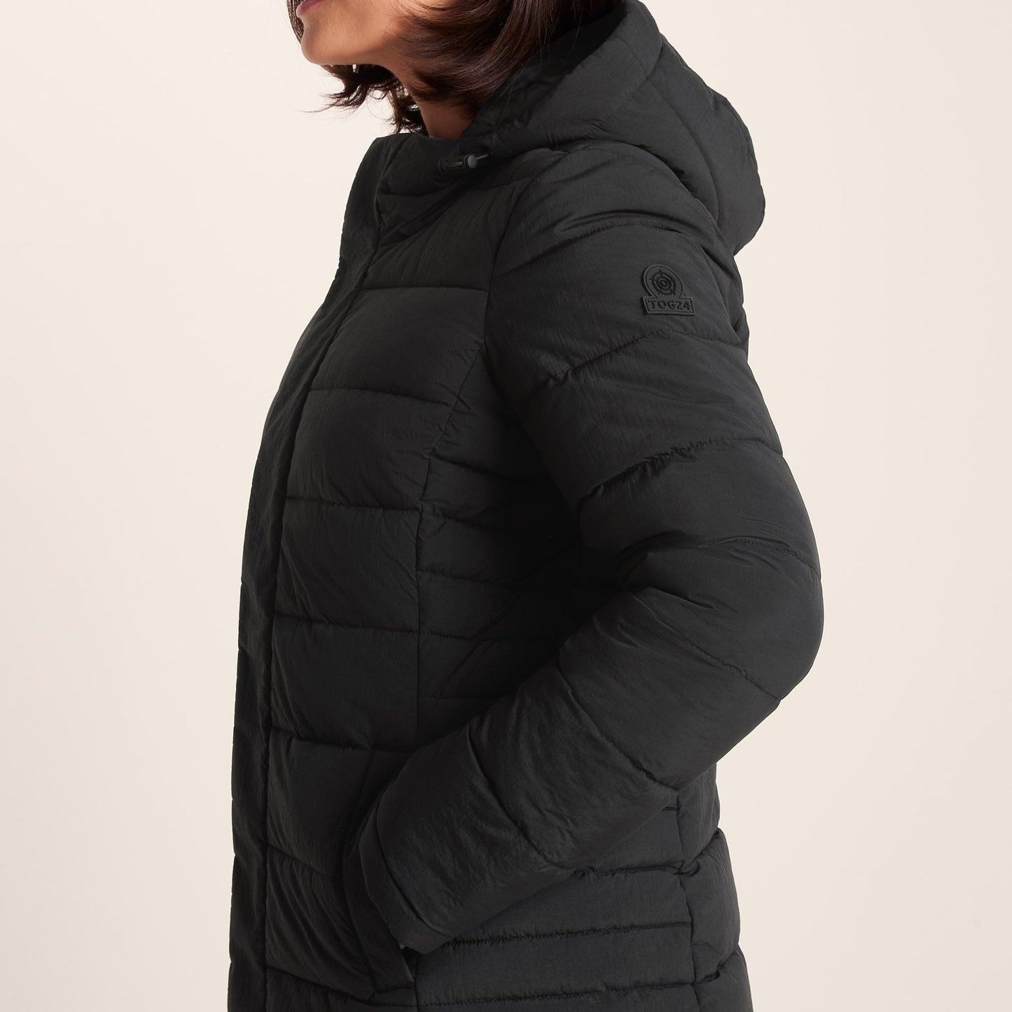 Sleight Womens Short Insulated Parka - Black