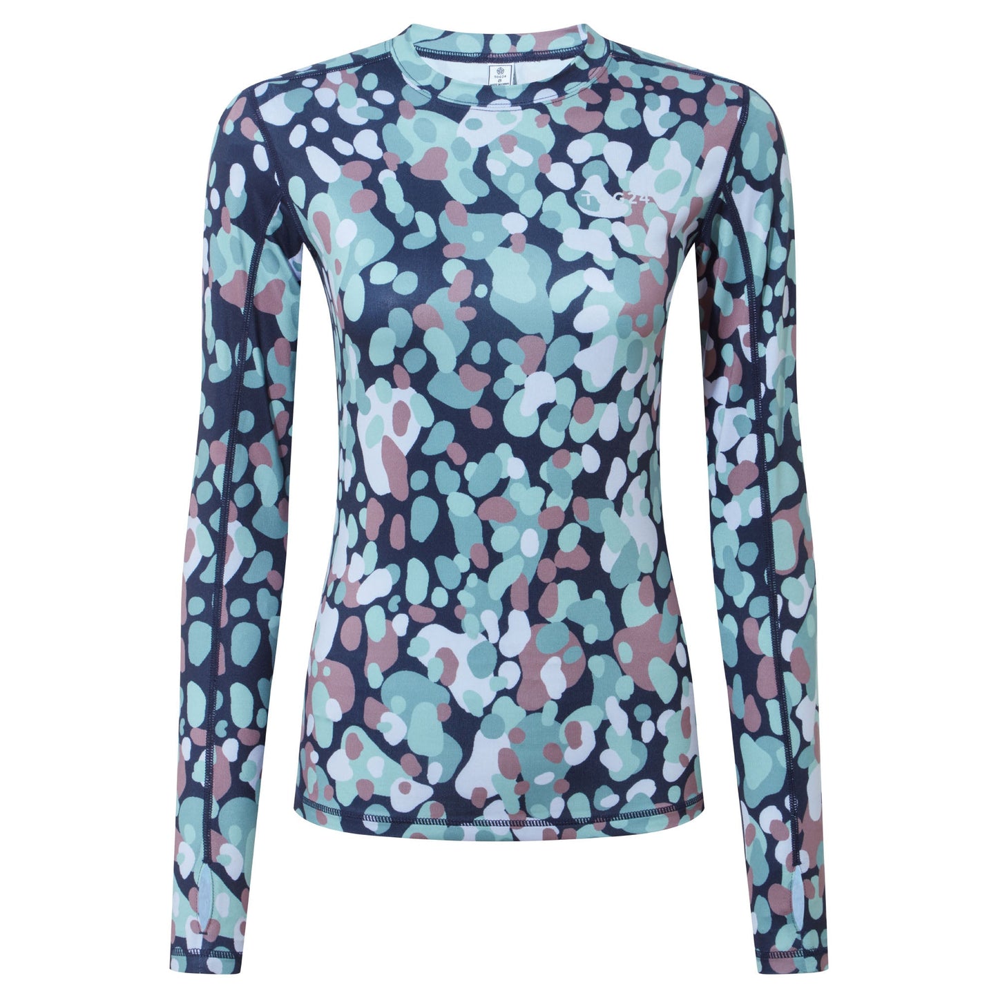 Snowdon Womens Thermal Crew Neck Base Layer - Scatter Print