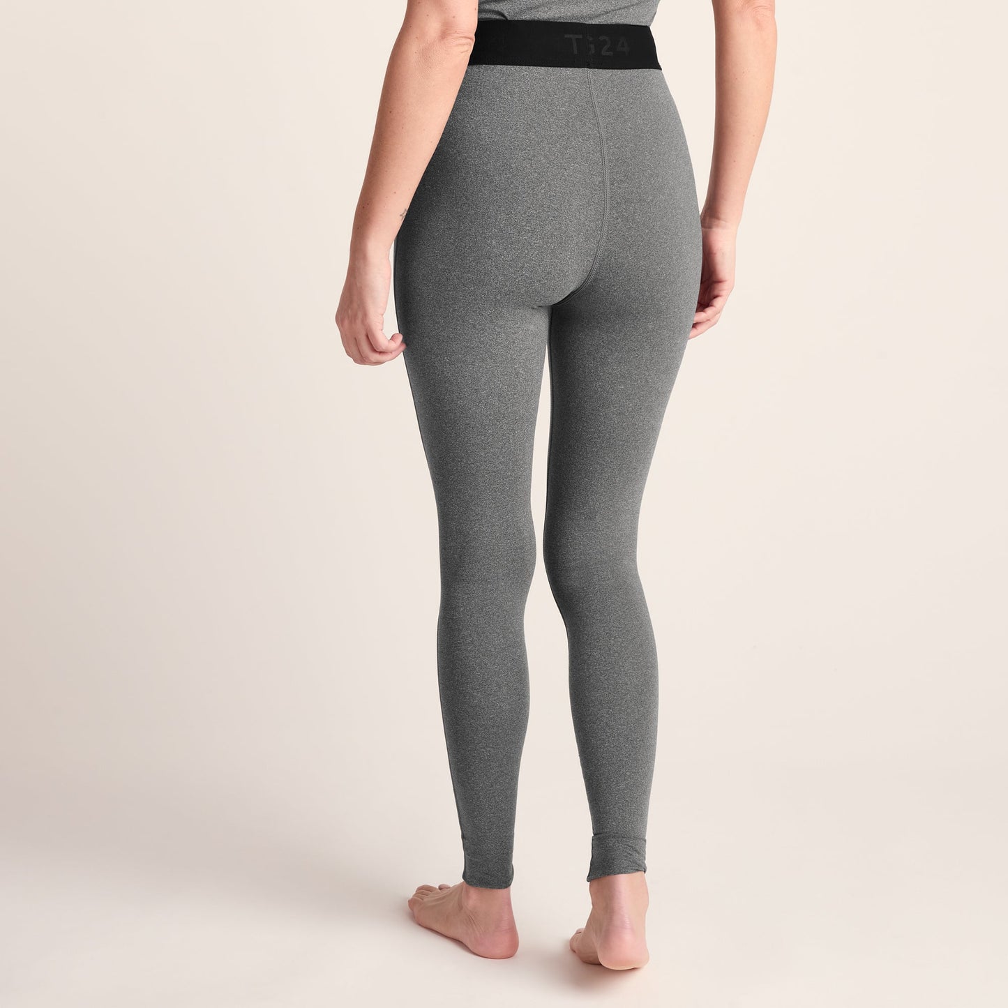 Snowdon Womens Thermal Base Layer Legging - Grey Marl