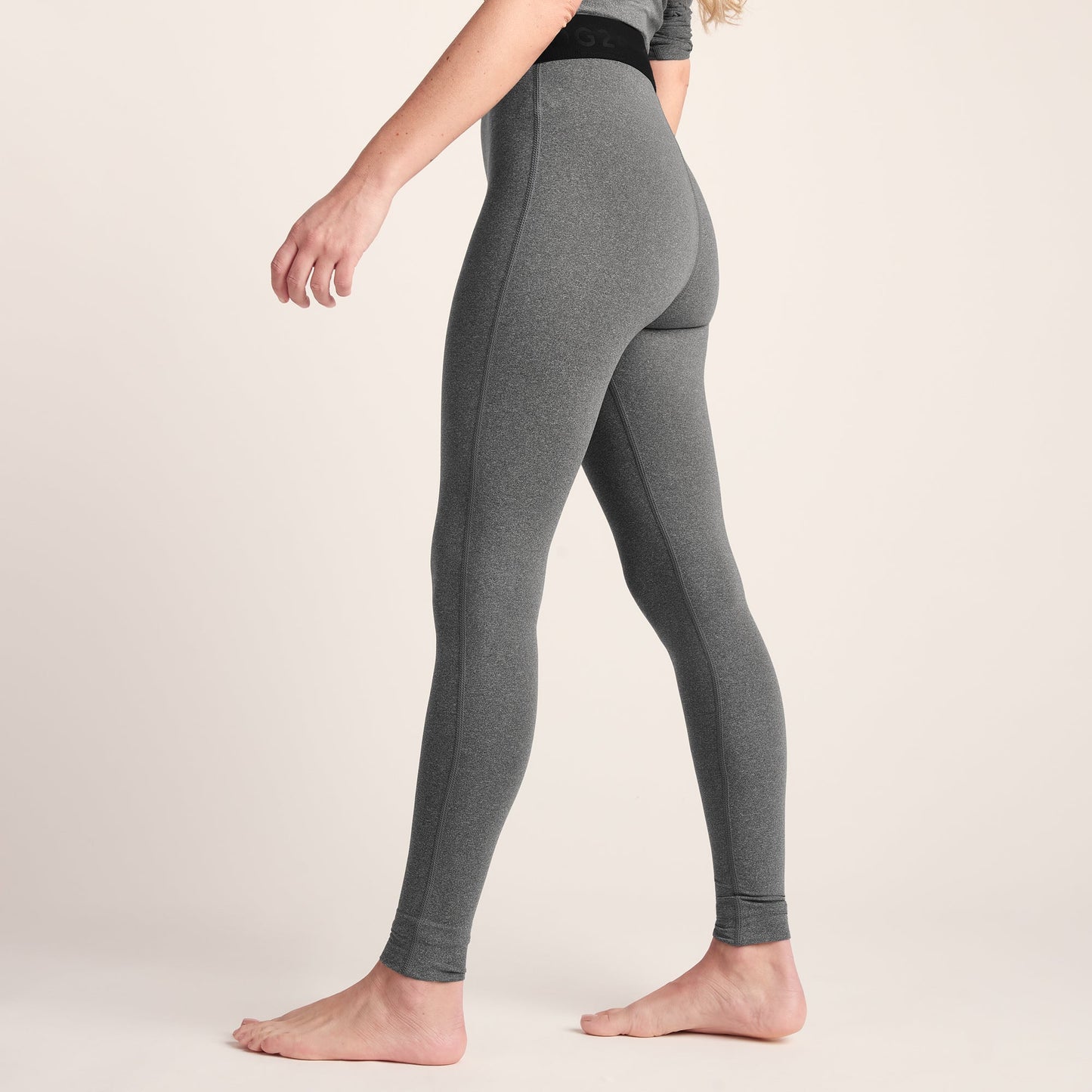 Snowdon Womens Thermal Base Layer Legging - Grey Marl