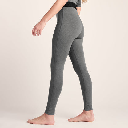 Snowdon Womens Thermal Base Layer Legging - Grey Marl