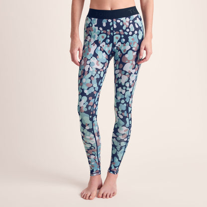 Snowdon Womens Thermal Base Layer Legging - Scatter Print