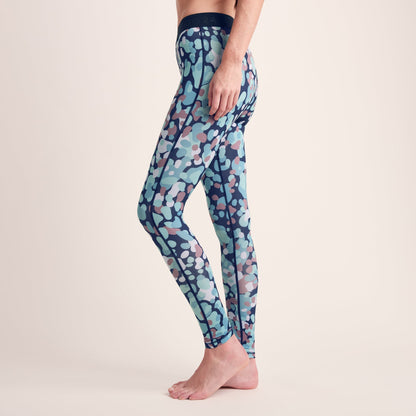 Snowdon Womens Thermal Base Layer Legging - Scatter Print