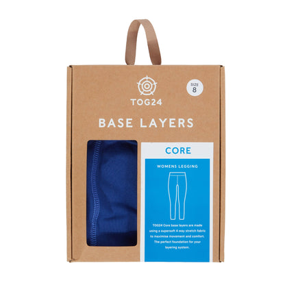 Snowdon Womens Thermal Base Layer Legging - Twilight Blue