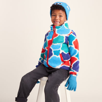 Soay Kids Shaun the Sheep Knit Gloves - Sky Blue