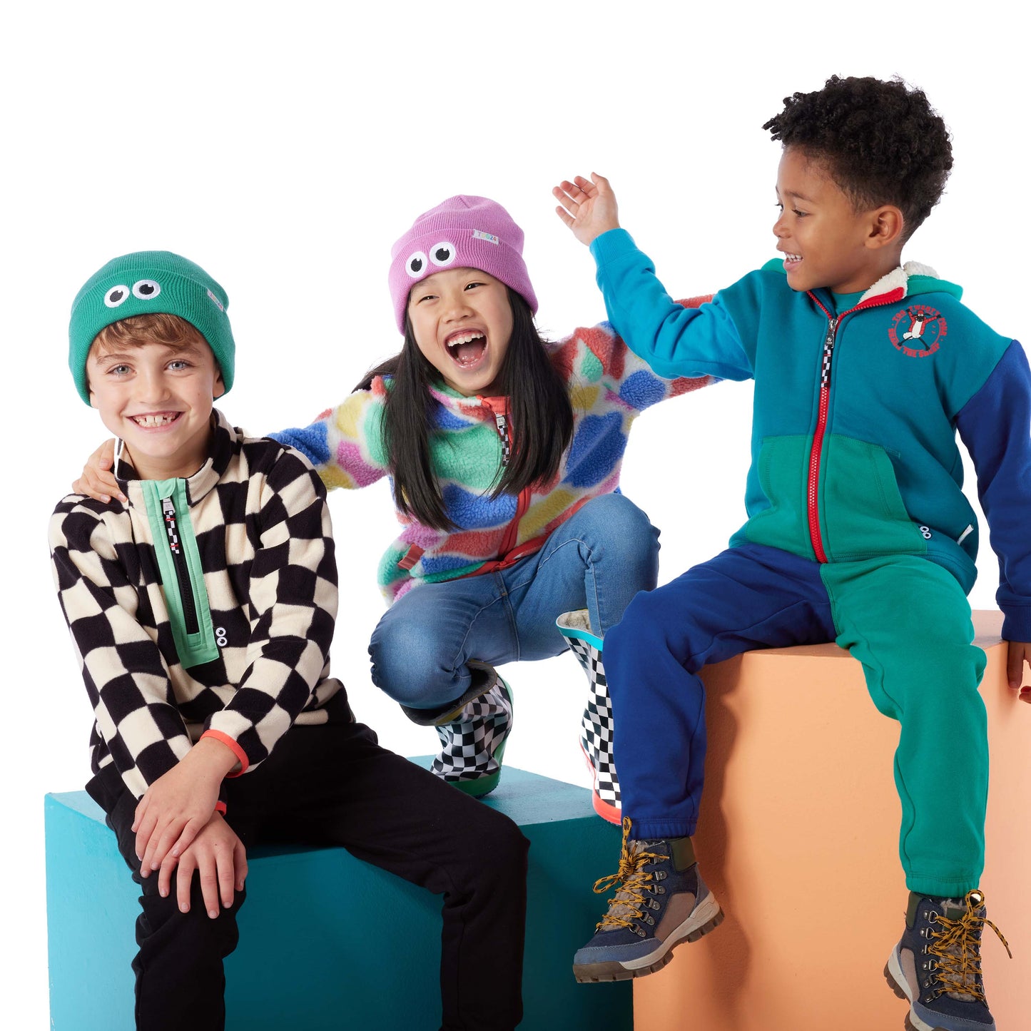 Southdown Kids Shaun the Sheep Zip Sweat - Ocean Blue