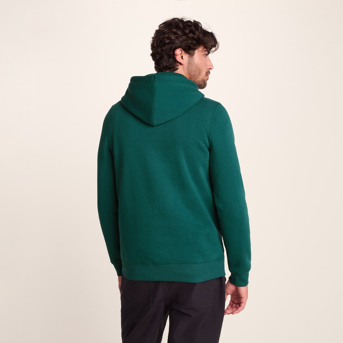 Stockton Mens Supersoft Hoody - Dark Turquoise
