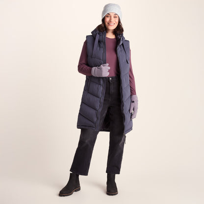 Stride Microfleece Gloves - Dusky Lilac