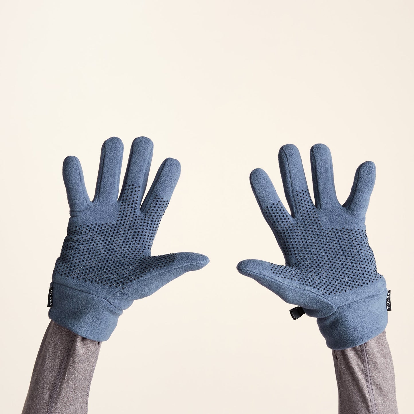 Stride Microfleece Gloves - Smokey Blue